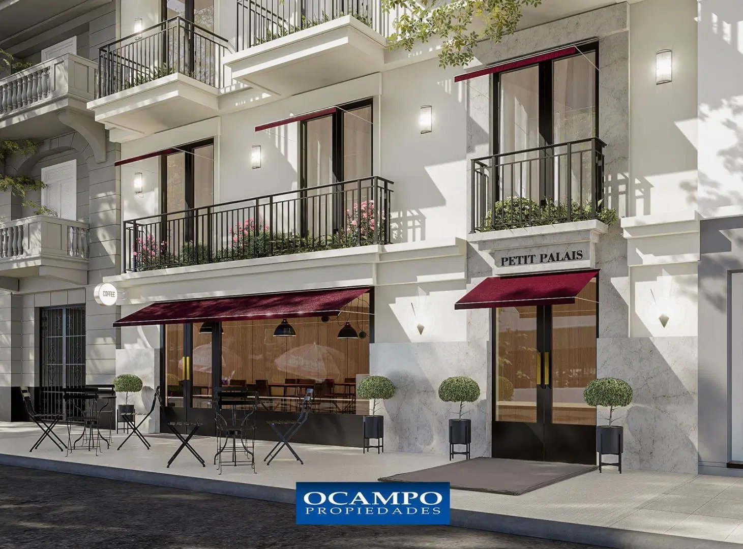 Venta de departamento 1 ambiente en Palermo 4
