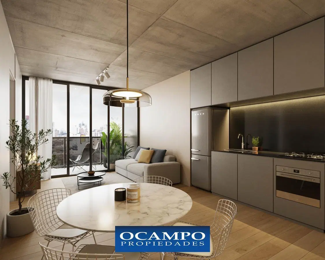 Venta de departamento 2 ambientes con balcón en Palermo Hollywood 2