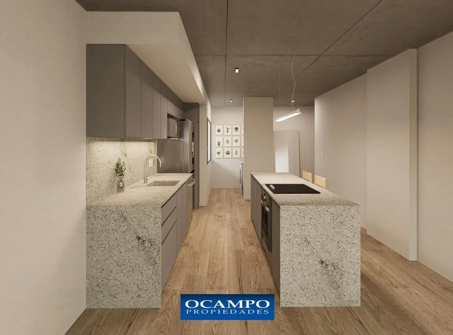 Venta de departamento 1 ambiente en Palermo 1