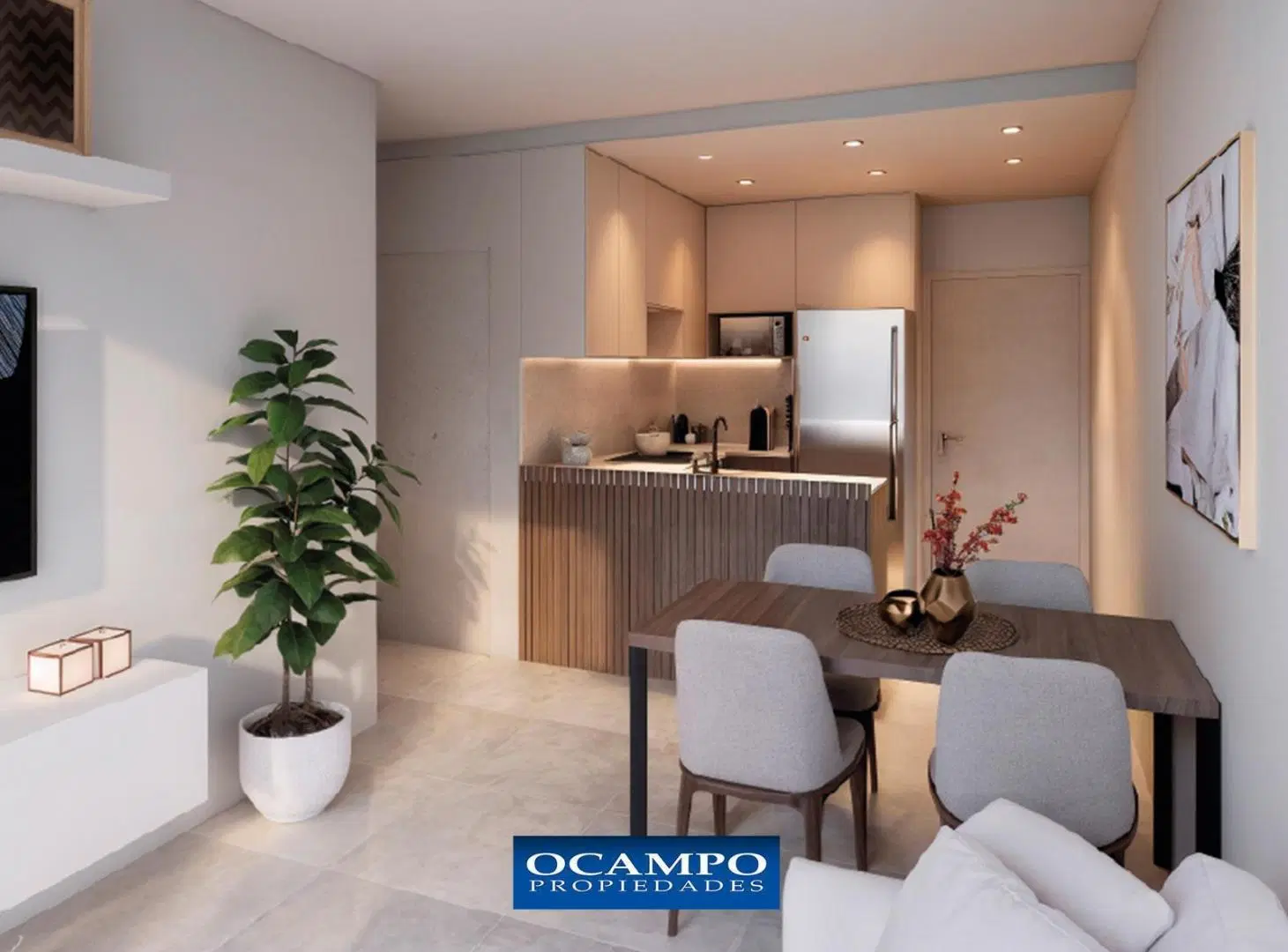 Departamento de 1 ambiente con balcón en Cañitas | Privé Polo | Amenities Premium 2