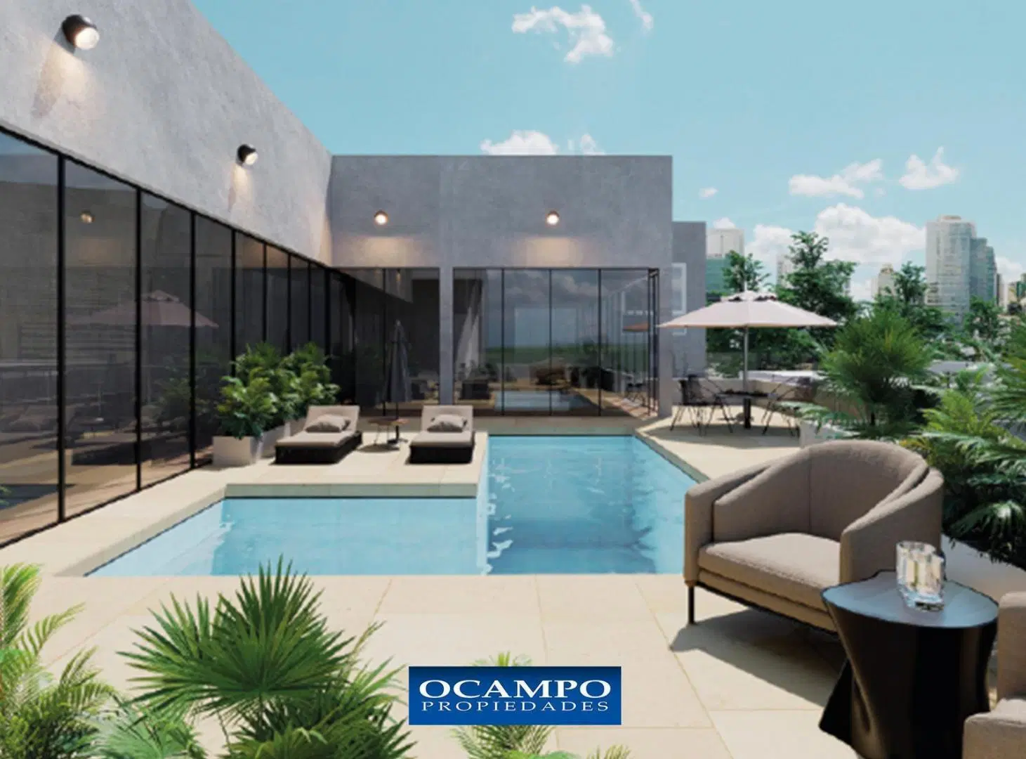 2 Ambientes con balcón en Las Cañitas | Privé Polo | Piscina y Gym 4
