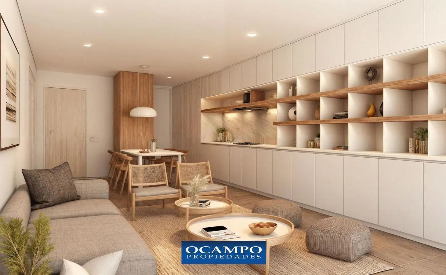Venta de departamento de 3 ambientes con parrilla y terraza en Nuñez 5