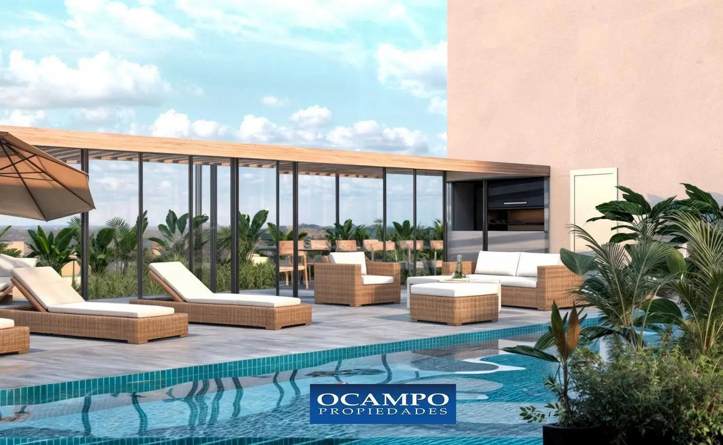 Venta de departamento de 3 ambientes con parrilla y terraza en Nuñez 8
