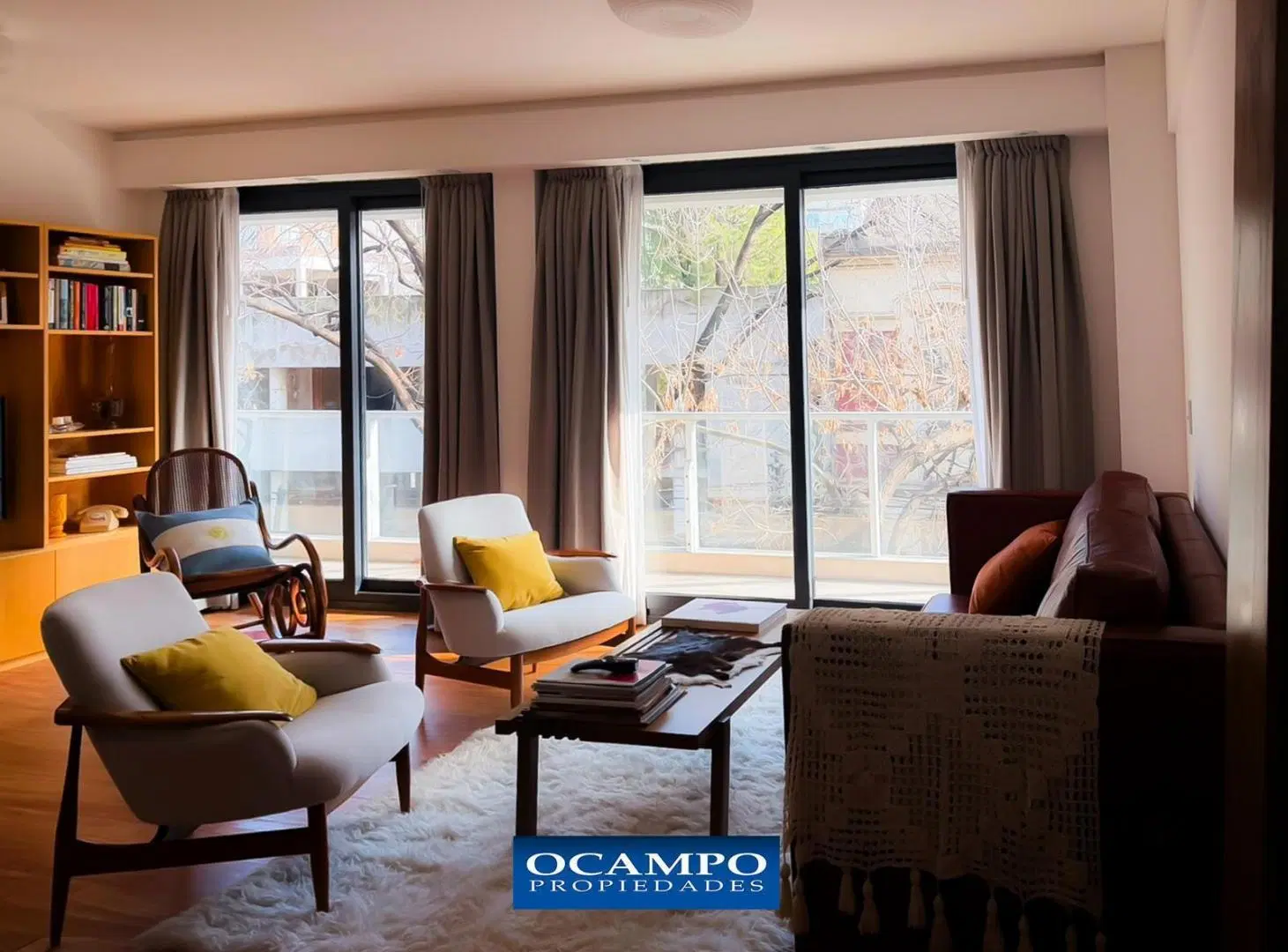Departamento en Venta al Frente de 3 ambientes con cochera en Palermo 5