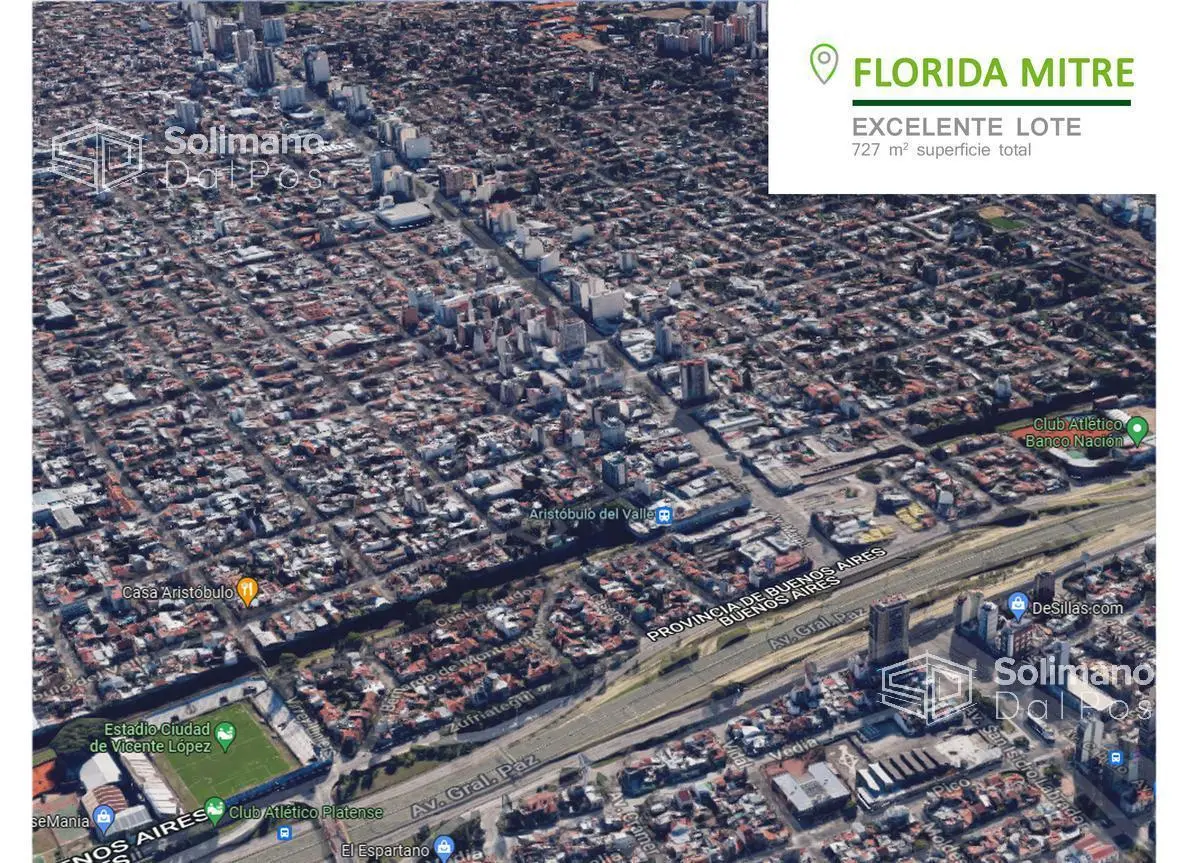 Terreno de 727 m2- Florida Mitre/Este 2