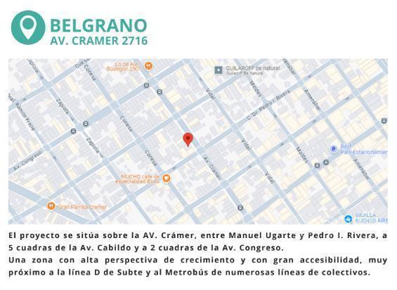 Foto de VENTA POZO DEPTO 2 AMBIENTES EN BELGRANO con BALCON, imagen 2