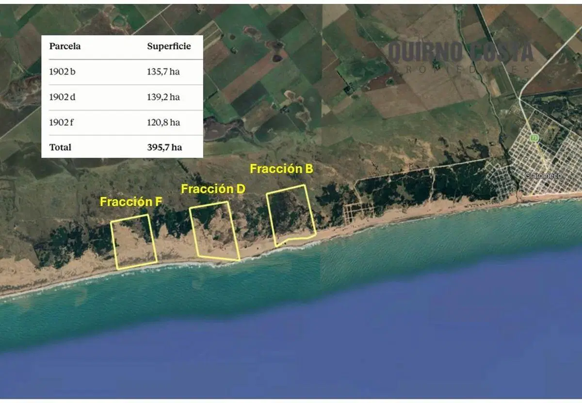 Campos con Frente Al Mar Tres Arroyos 120,8 Ha 2