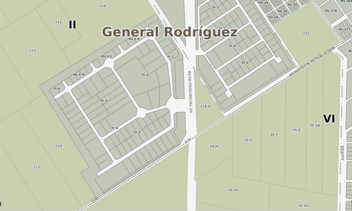 Foto de Fracción de 4000 m2 En Parque Industrial General Rodríguez, imagen 3