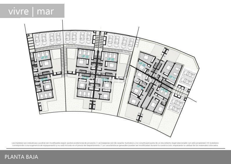 Foto de Departamento 3 ambientes venta Vivre Mar Chapaldmalal, imagen 4