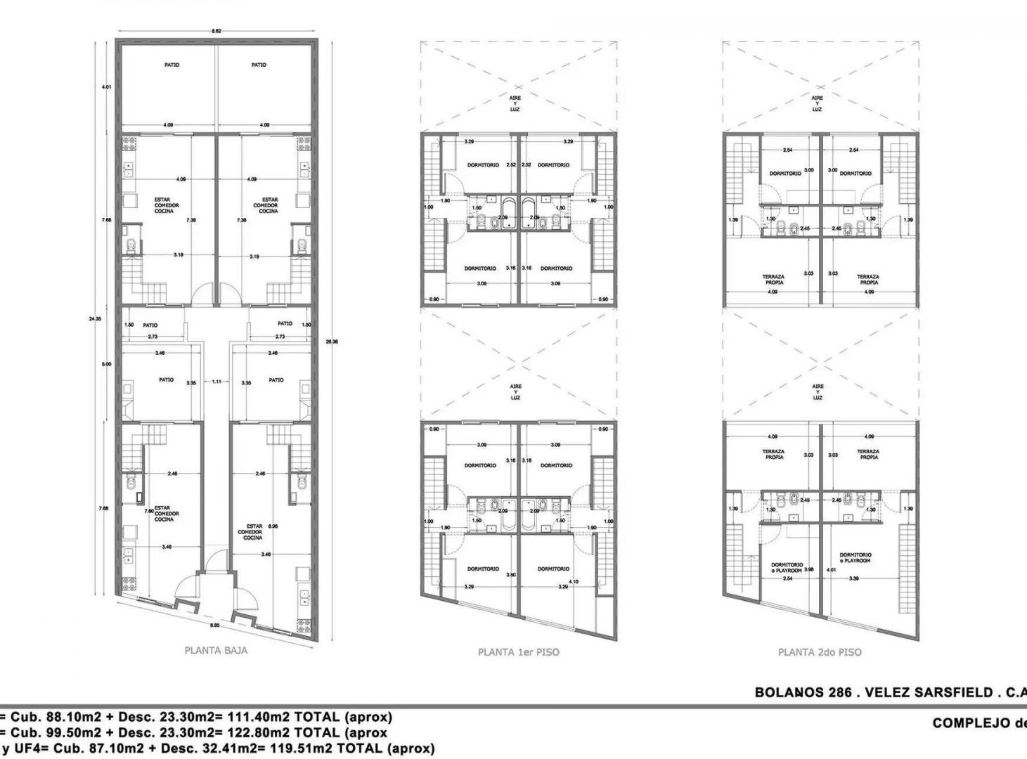 TRIPLEX A ESTRENAR 4 AMBIENTES!