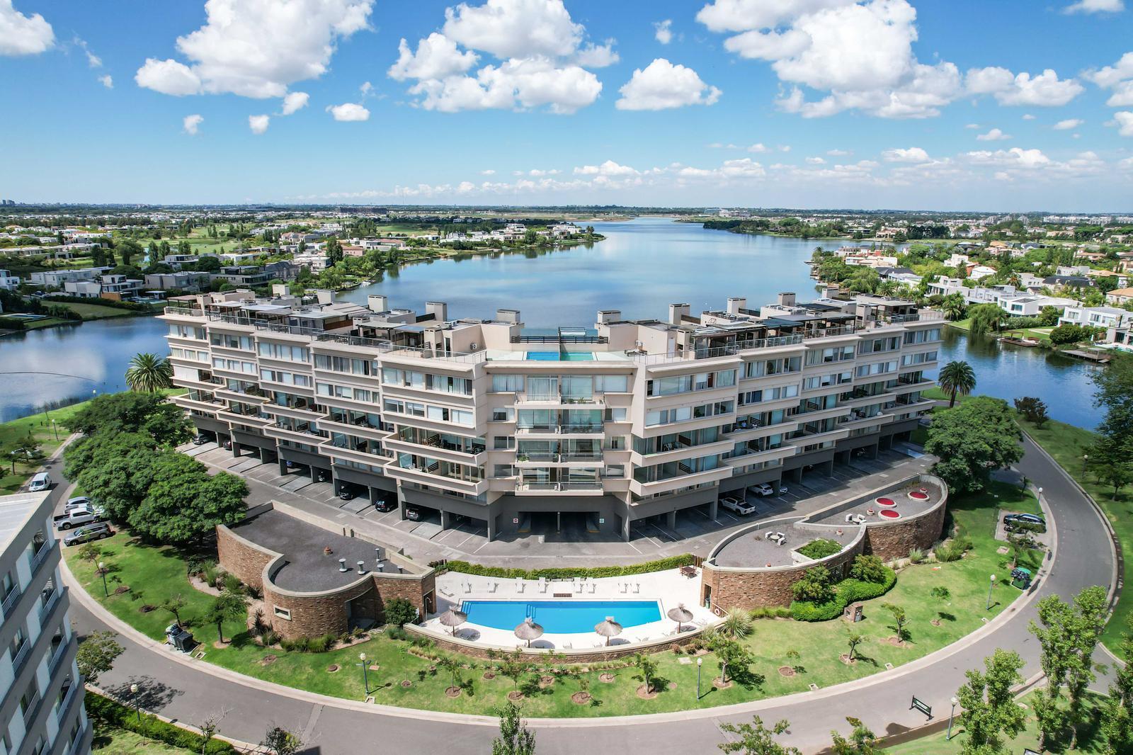 Departamento Venta (con renta), 3 amb, al lago Central Nordelta, c/cochera/baul (VER VIDEO)
