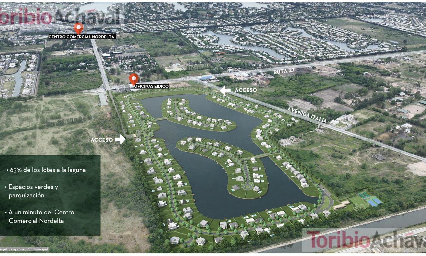 Foto de Lotes en venta al agua y financiados, Barrio San Pedro, Benavidez,, imagen 2
