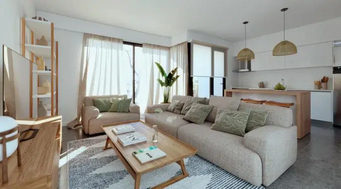 Departamento en venta en pozo - Victoria - 2 ambientes - balcon 3