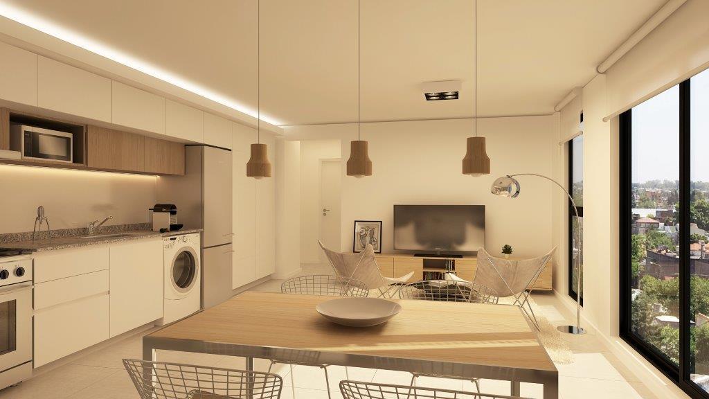 Departamento 2 Ambientes con Terraza 9° Piso con Cochera Desde U$s 83.000. - 3