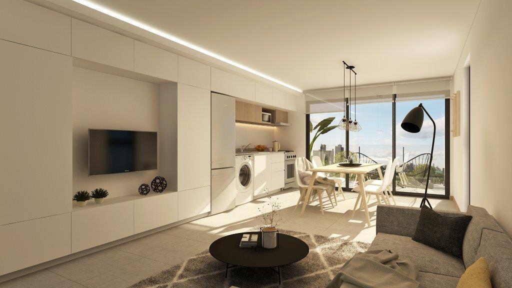 2 Ambientes con Balcon, Terraza y Cochera 9° Piso Desde U$s 84.000. - 3