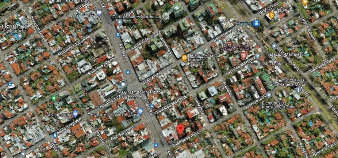Departamento de 3 ambientes amoblado en alquiler temporario en Martinez 8