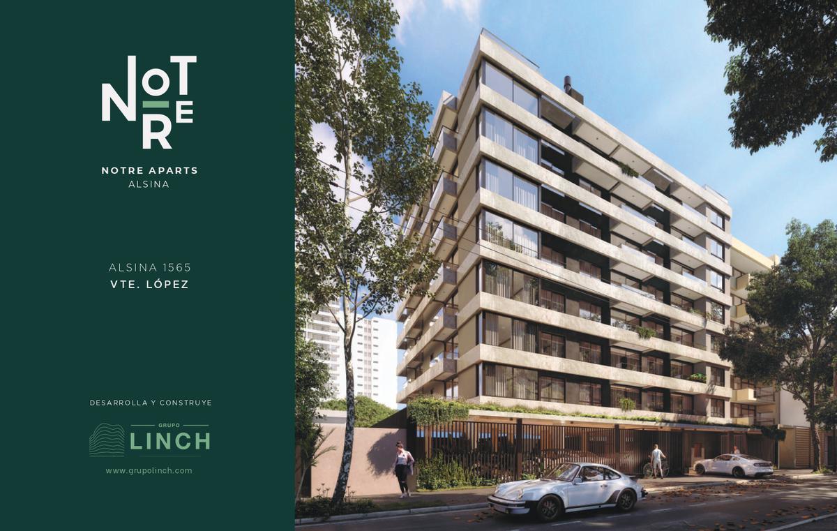 Foto de Departamento 2 ambientes con balcon a estrenar en venta, en Vicente, imagen 1