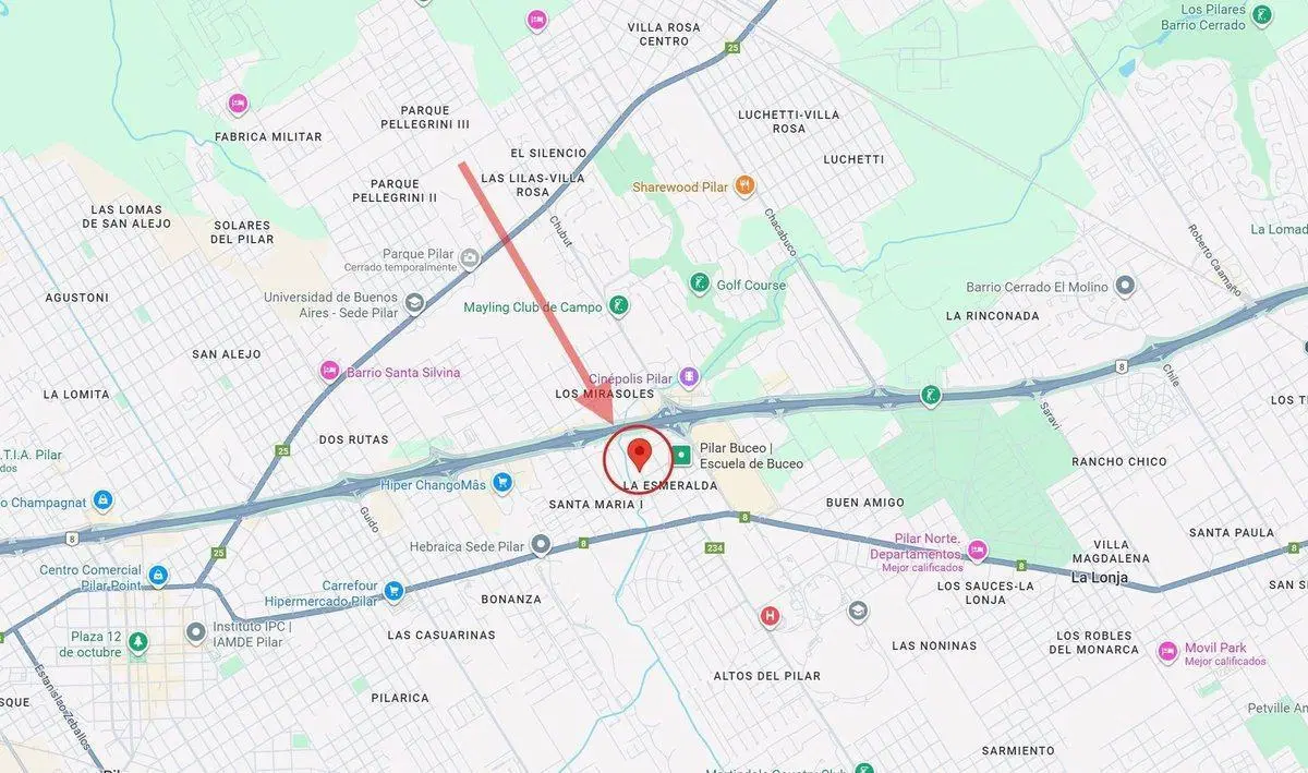 VENTA Terreno Km 50 Pilar - 1449 m2 2