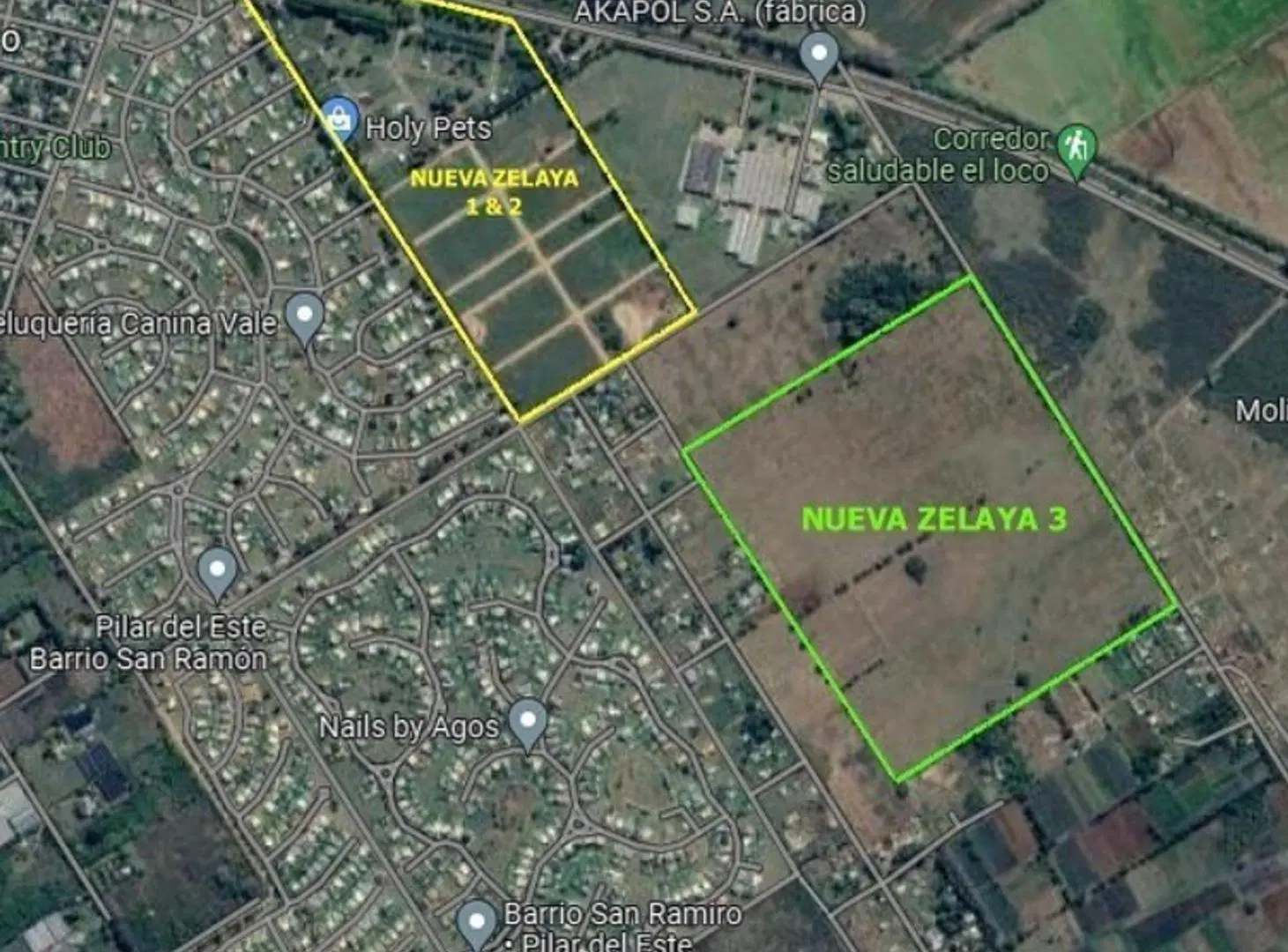 LOTE EN VENTA NUEVA ZELAYA 3, PILAR 5