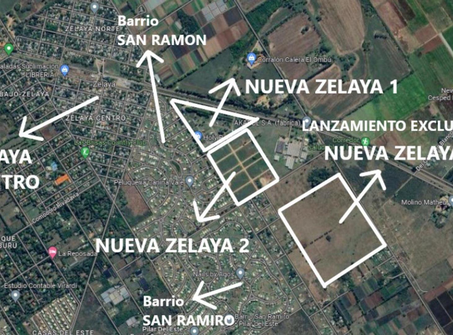 LOTE EN VENTA NUEVA ZELAYA 3, PILAR