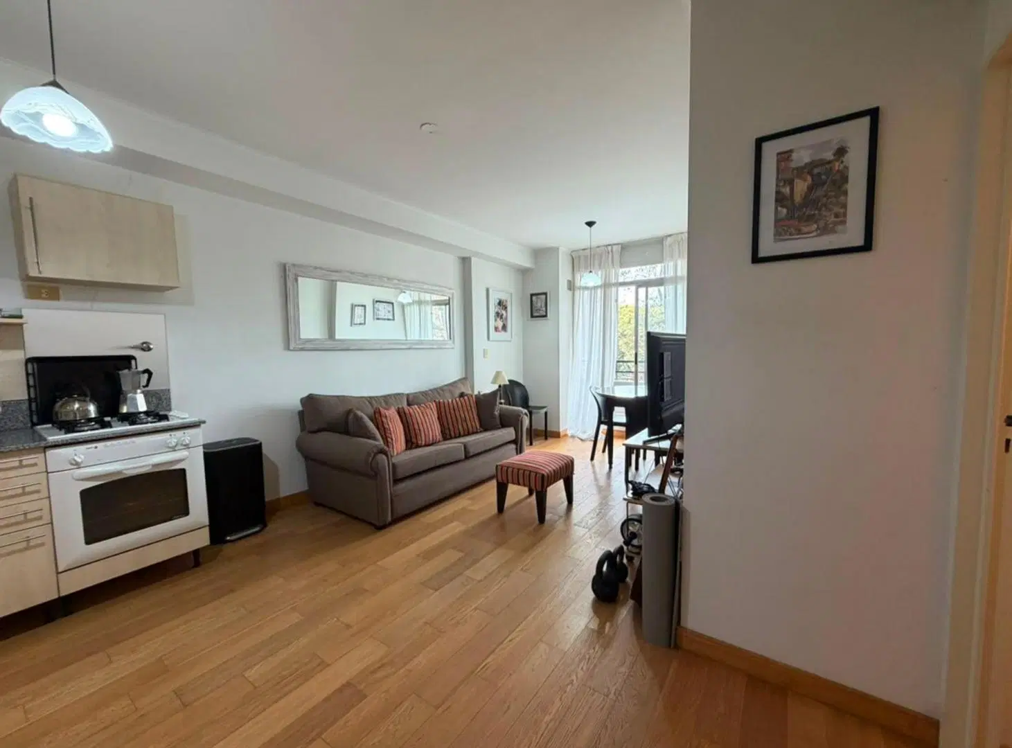 Alquiler depto 2 amb,balc con amenities en Cañitas 2