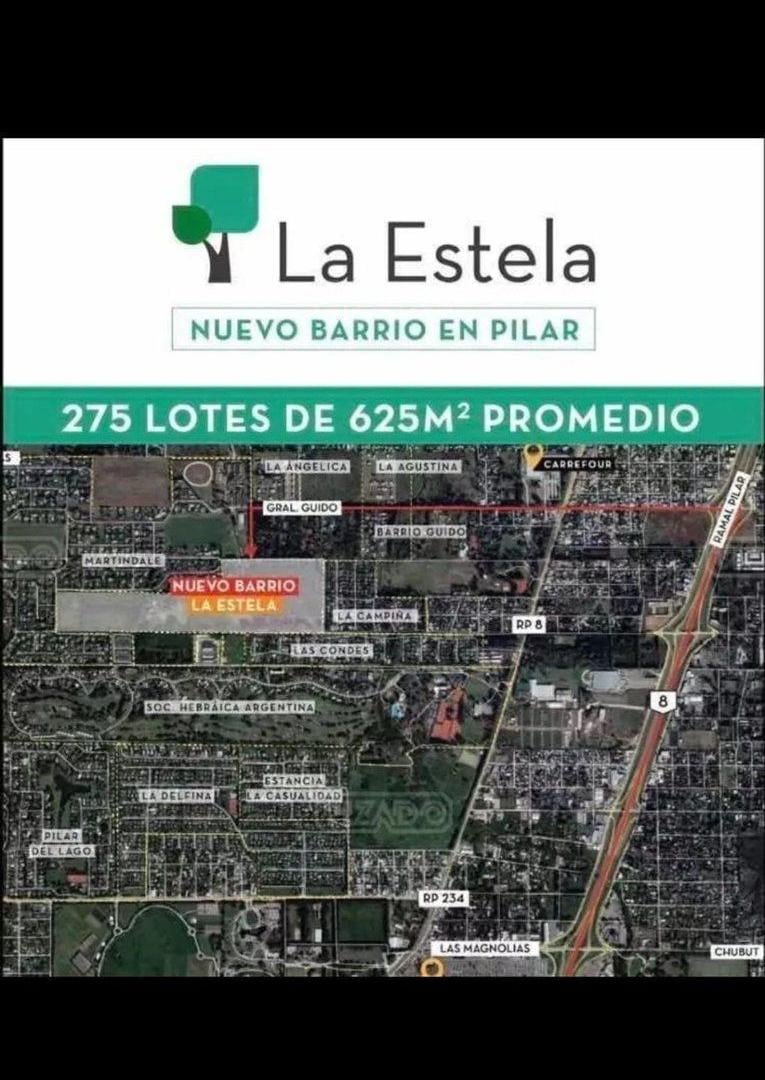 Foto de Venta de Lote en Barrio Privado La Estela Pilar, imagen 1