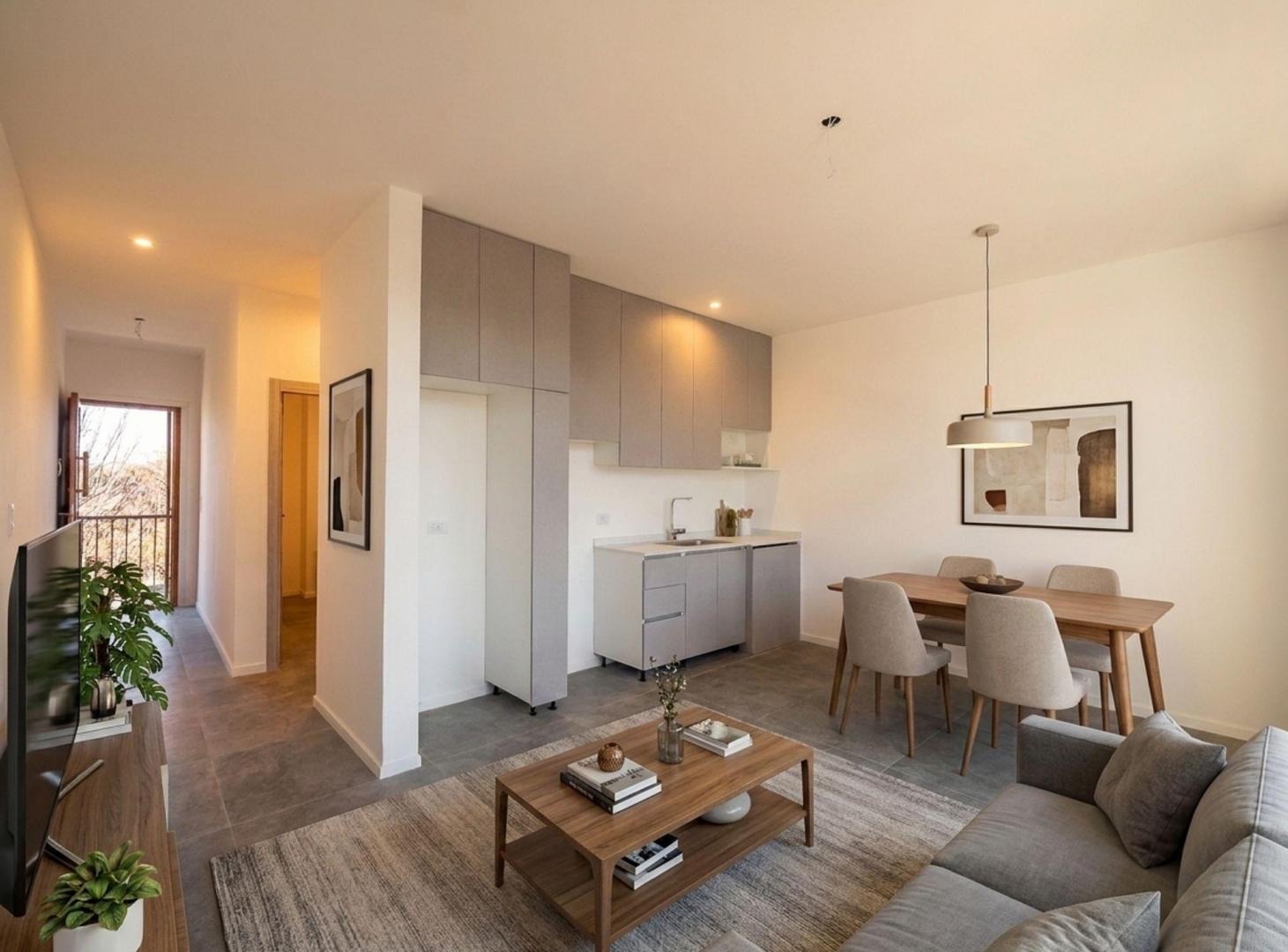 Foto de VENTA DEPTO 2 AMB C/BALCÓN Y COCH- SARAVÍ VILLAGE, imagen 2