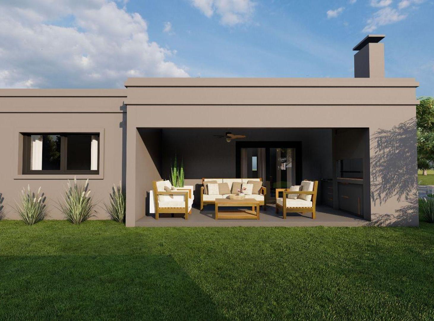 Foto de VENTA CASA A ESTRENAR 3 DORM+ESCRI, PILAR DEL ESTE, imagen 2