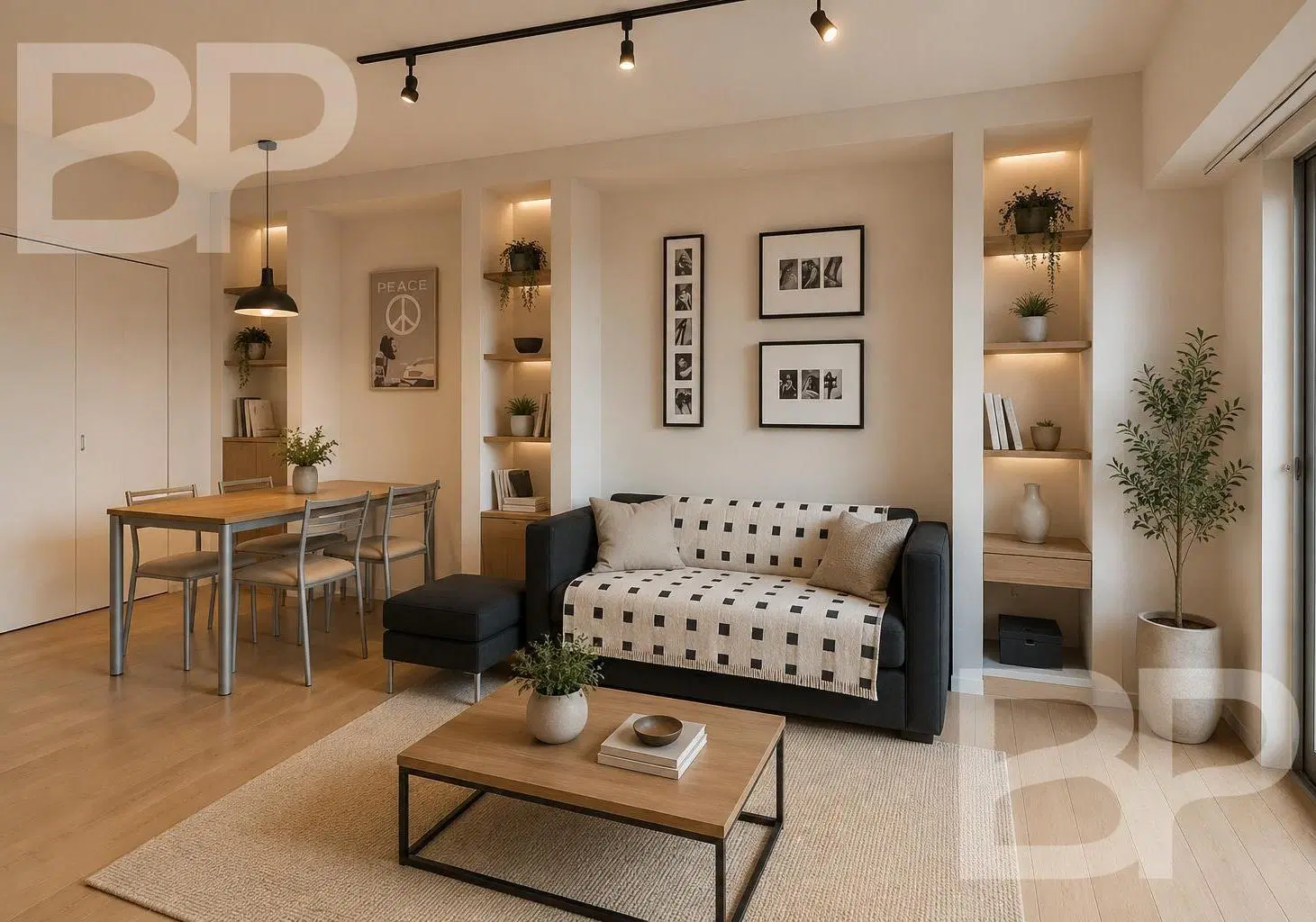DEPARTAMENTO MONOAMBIENTE - LAS CAÑITAS - PALERMO 2