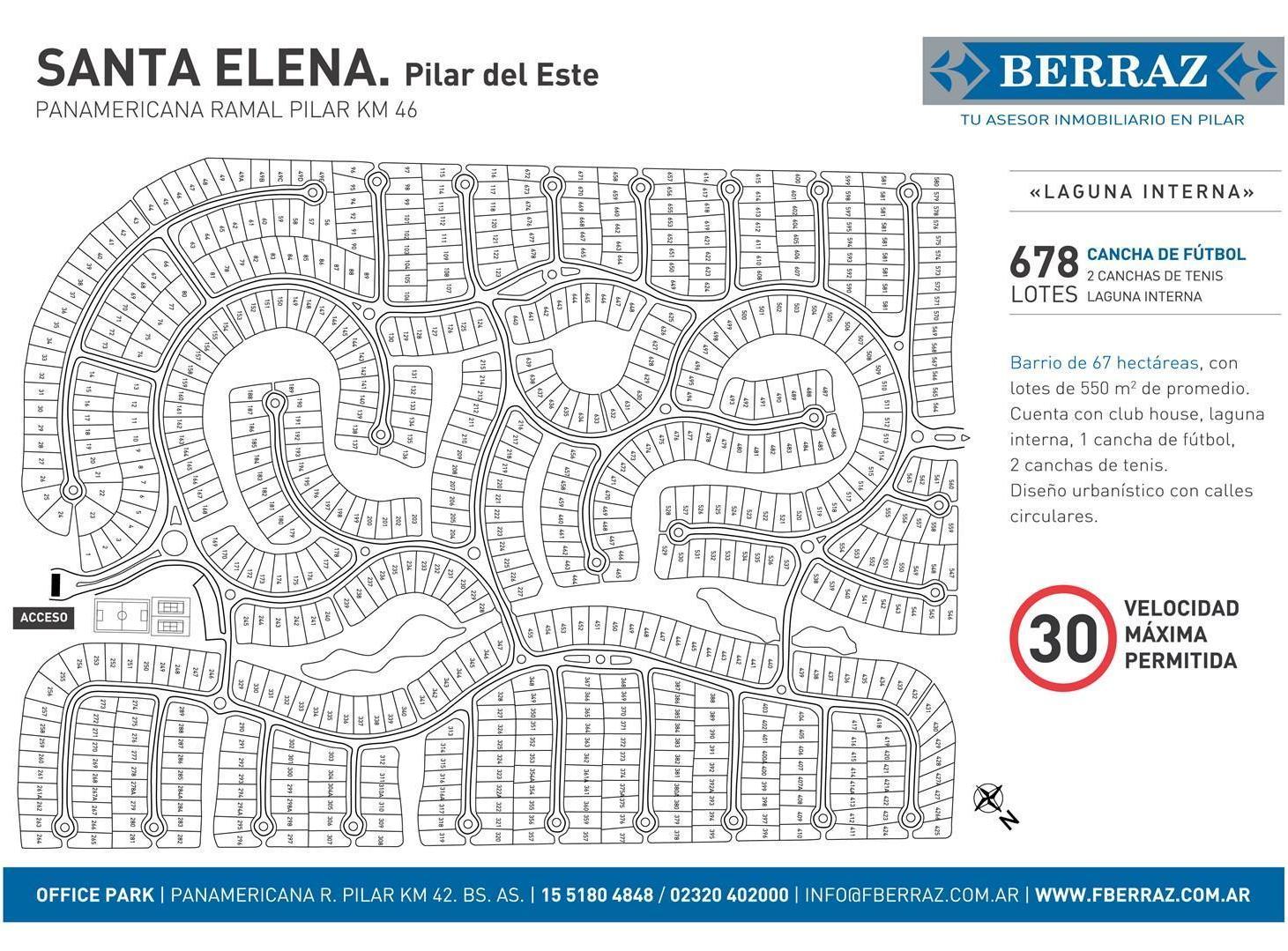 Casa venta 5 ambientes en Santa Elena Pilar del Este lote de 580 m2