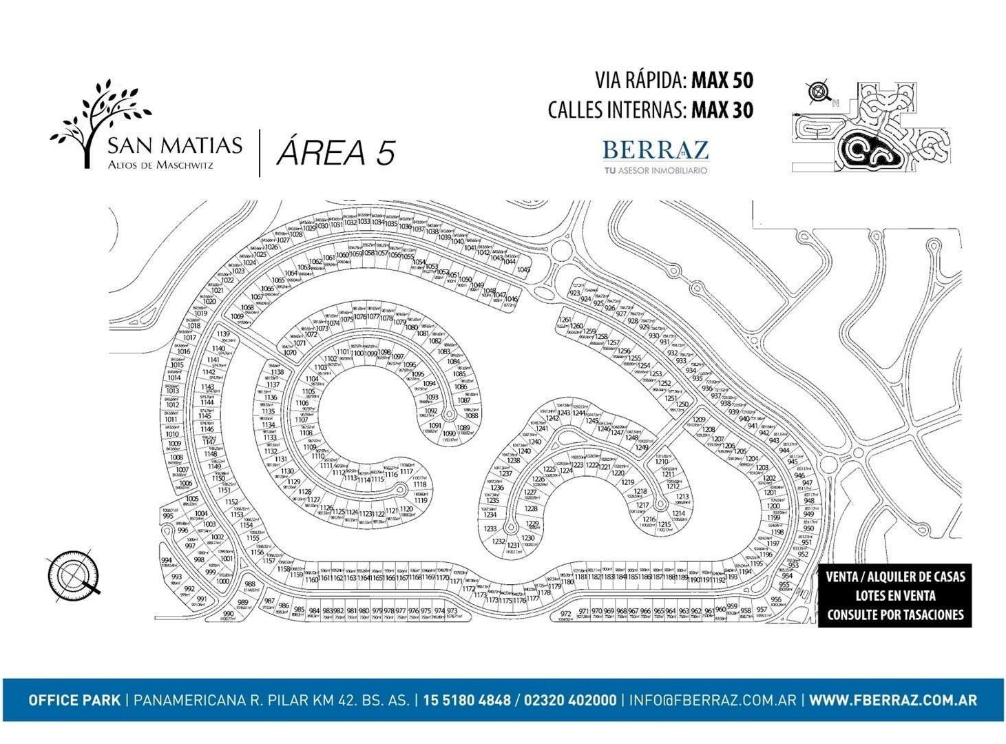Casa venta en San Matías Area 5 Escobar Lote 843,66 m2