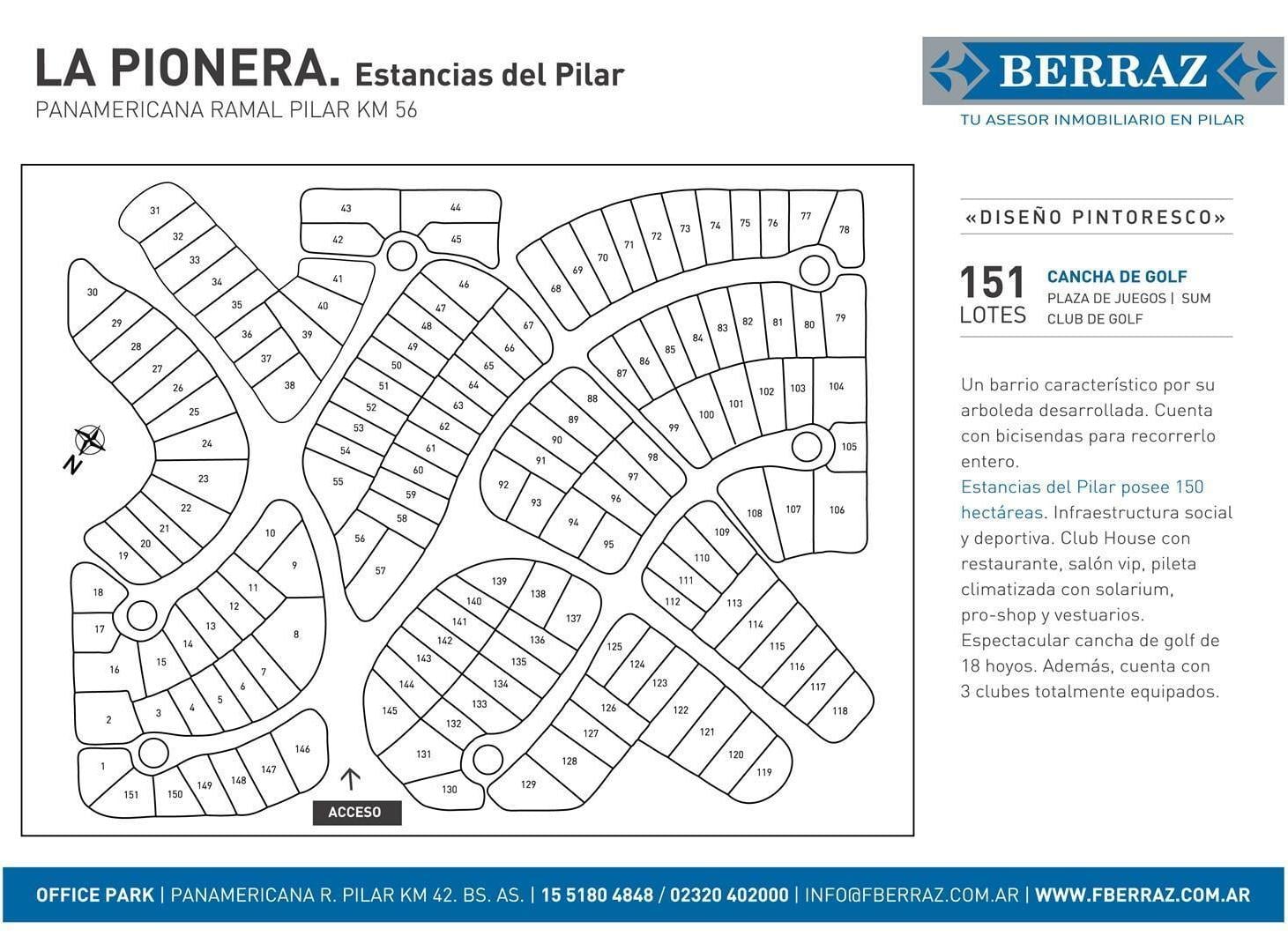 Casa venta 9 ambientes en La Pionera, Estancias del Pilar lote lote 1300 m2
