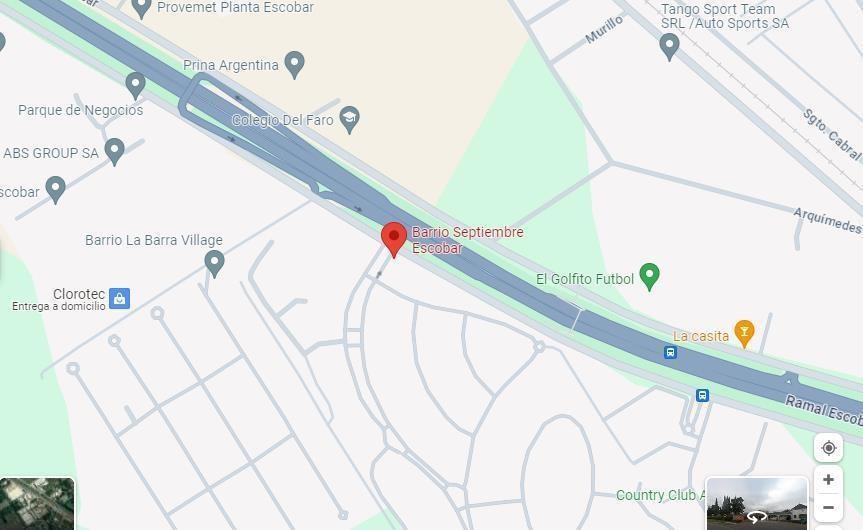 Casa Alquiler Lote de 1000 m2 en Barrio Septiembre Escobar