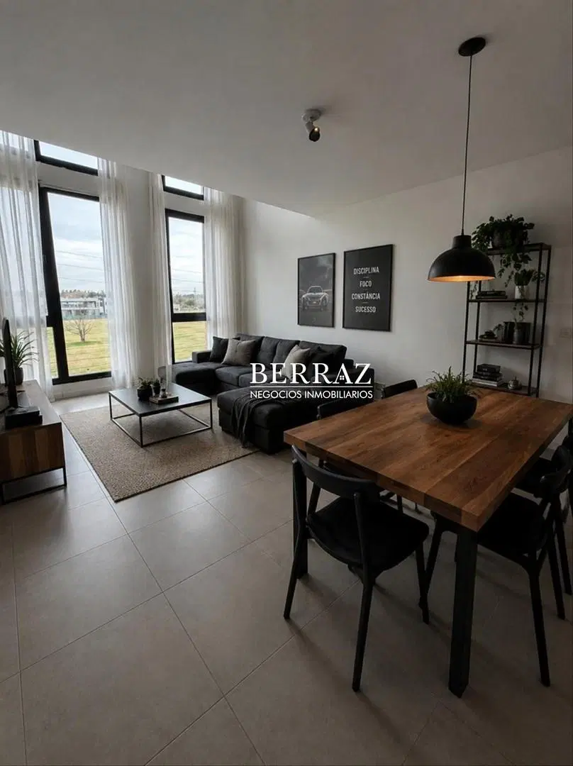 Departamento Tipo Loft 2 ambientes en Alquiler Anual Club Bamboo Pilar 60 m2 4