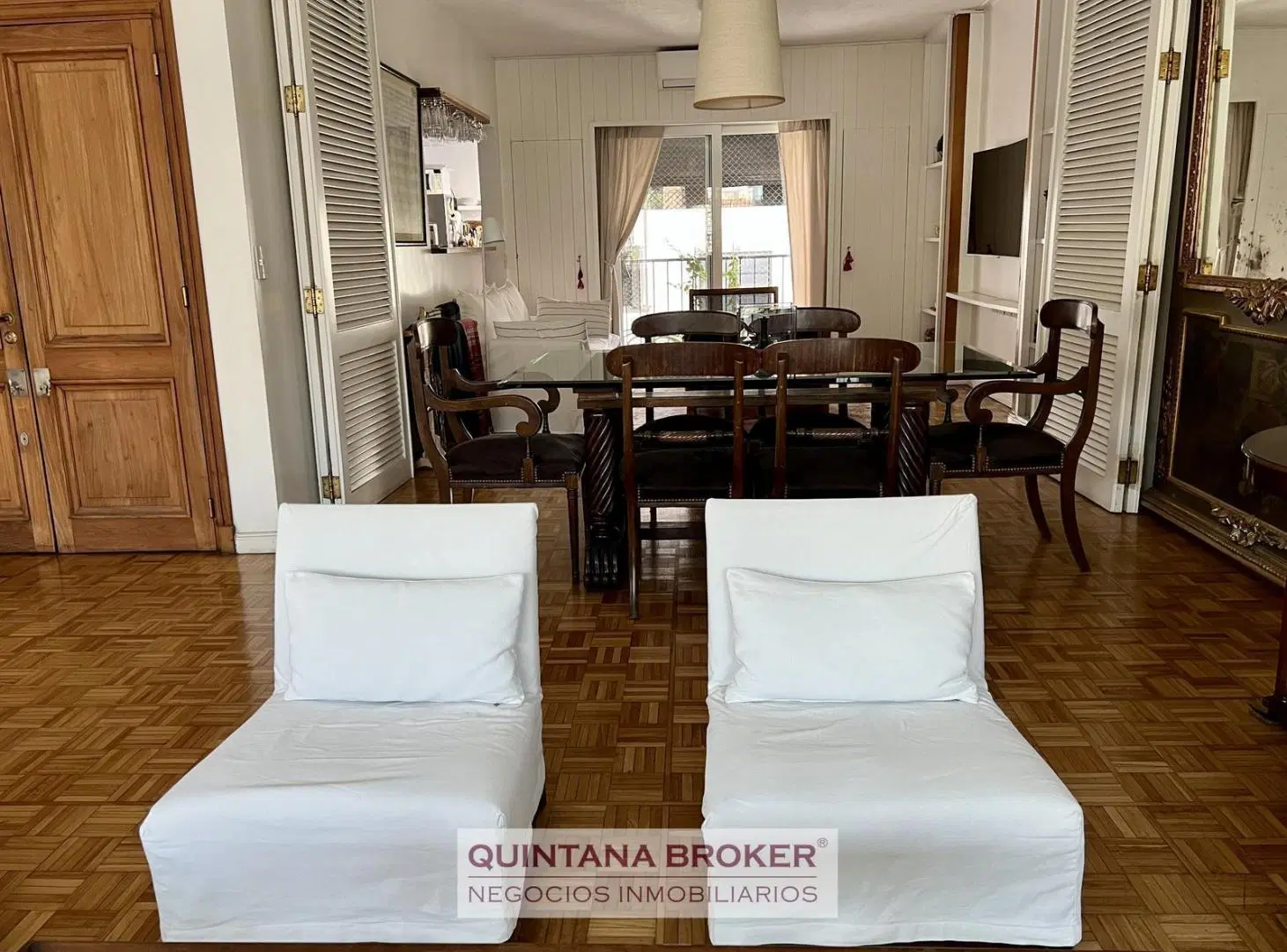 Av. Quintana 400, Recoleta - Alquiler amoblado, 3 dormitorios, balcón terraza y cochera, seguridad 3