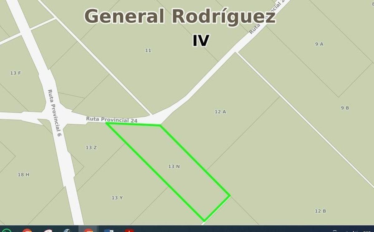 Campo en venta de 37ha ubicado en General Rodríguez