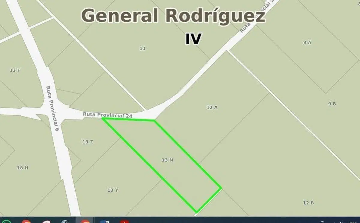 Campo en venta de 37ha ubicado en General Rodríguez 1