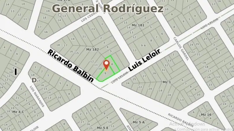 Venta Terreno General Rodriguez 1