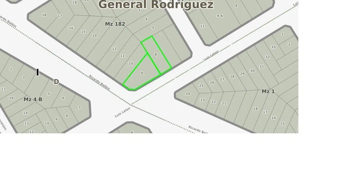 Venta Terreno General Rodriguez 2
