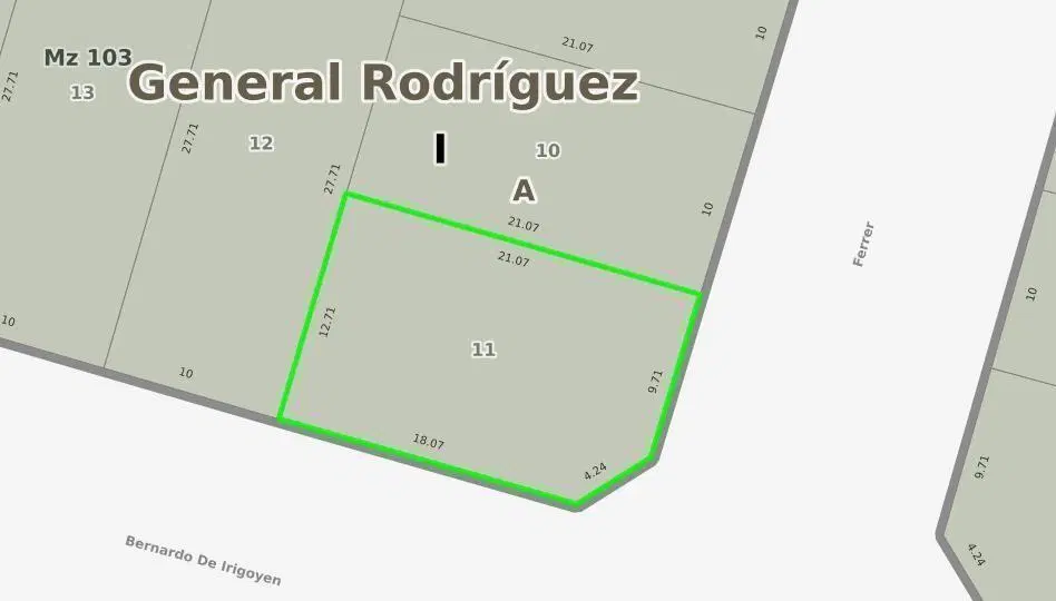 Venta Terreno General Rodriguez 4