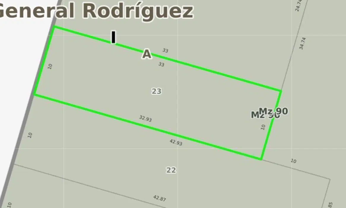 Alquiler Terreno General Rodriguez 2