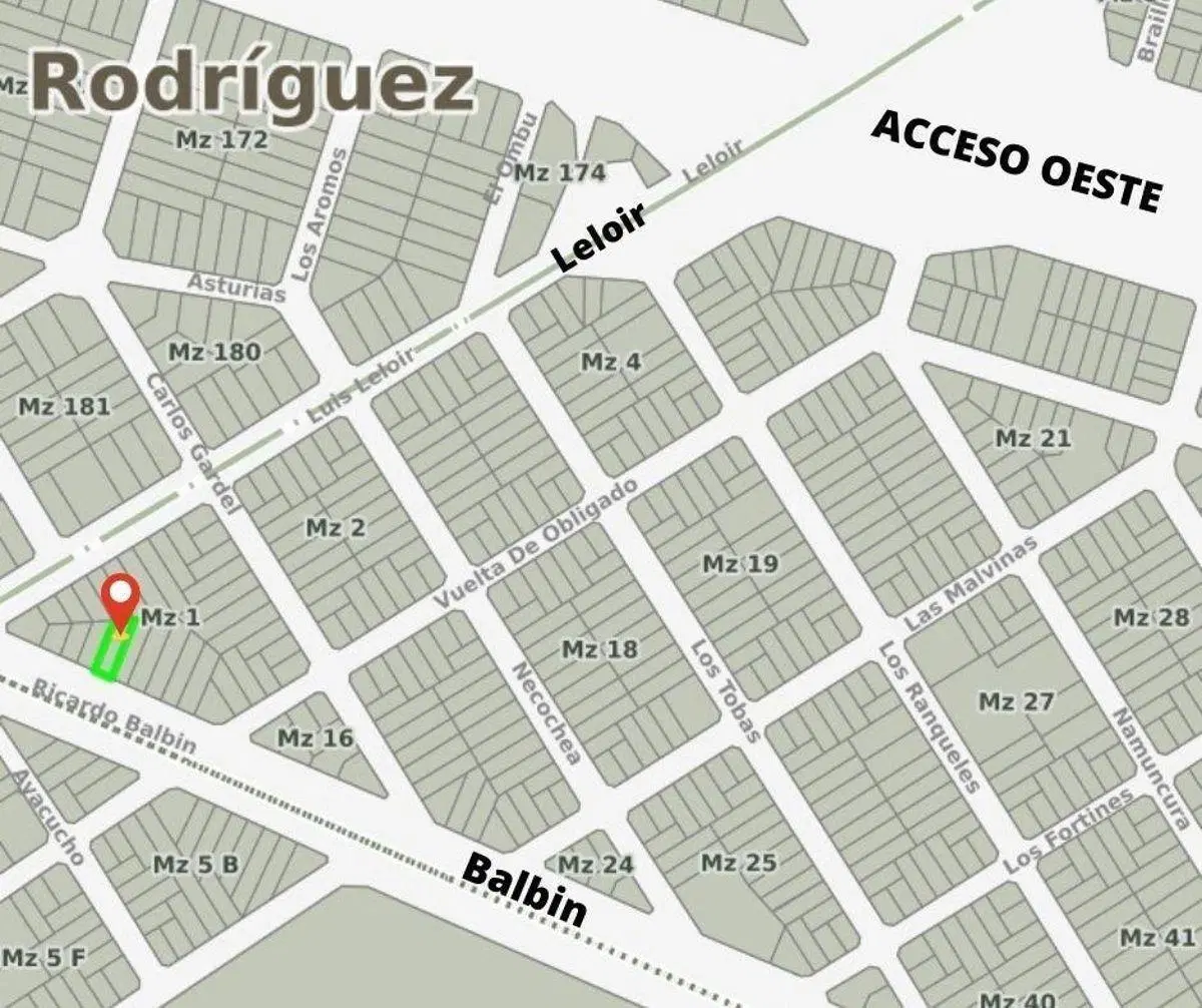 VENTA - TERRENO - GENERAL RODRIGUEZ 2