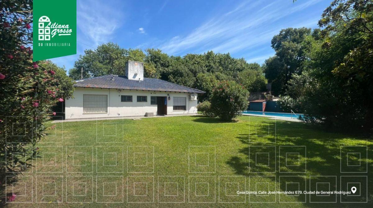 Venta Casa Quinta Las Malvinas General Rodríguez