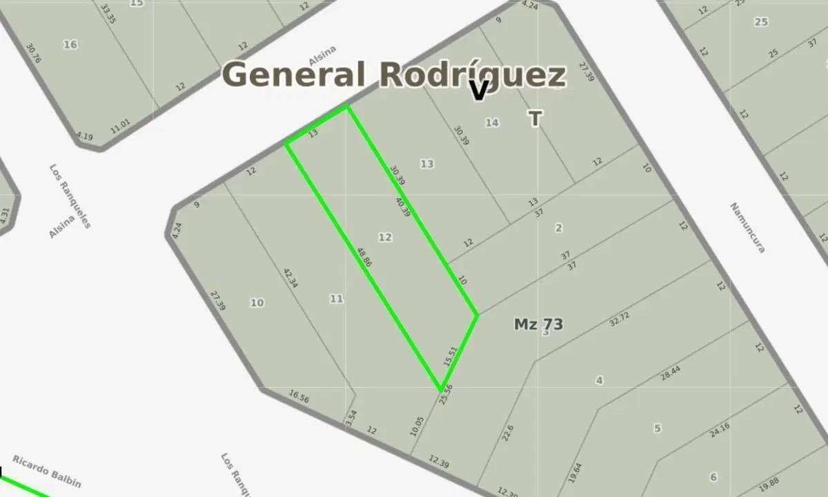 Alquiler y Venta Terreno General Rodríguez 1