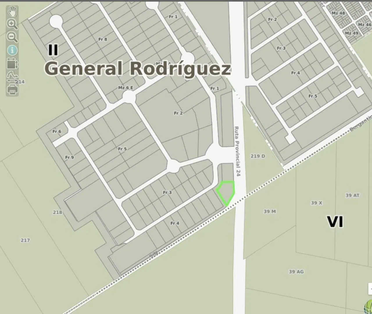 Venta Terreno Ruta 24 5