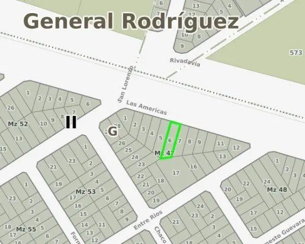 Lote . | Avenida Las Americas 2