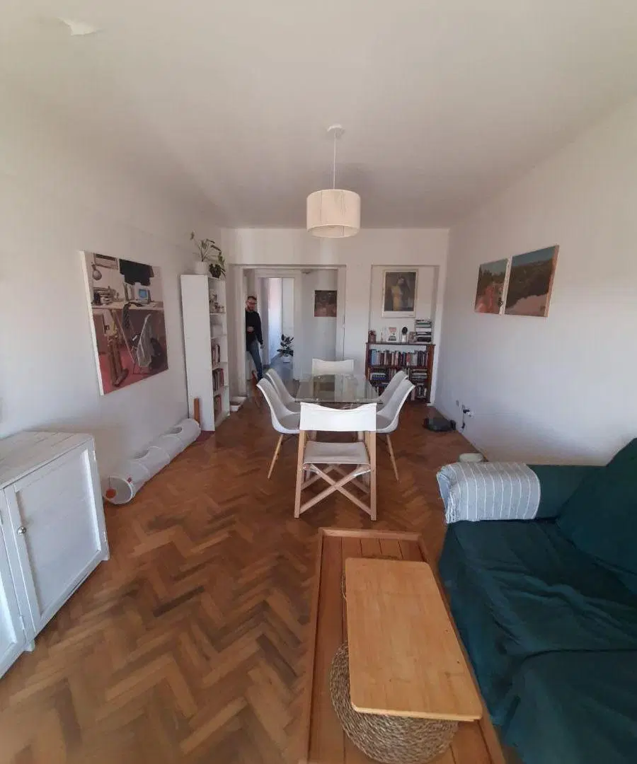 Departamento de 3 ambientes con vista parcial al Río. 3
