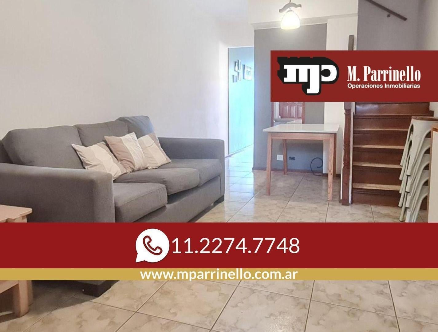 Foto de Dúplex 3 ambientes con patio, parrilla y cochera- En Venta, imagen 2