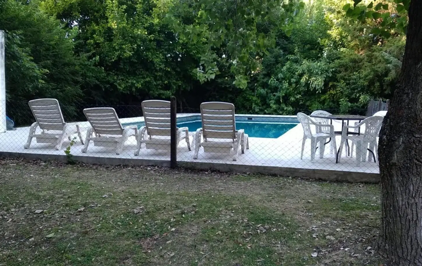 hermosa casa con piscina y parrilla sobre inmenso parque 2