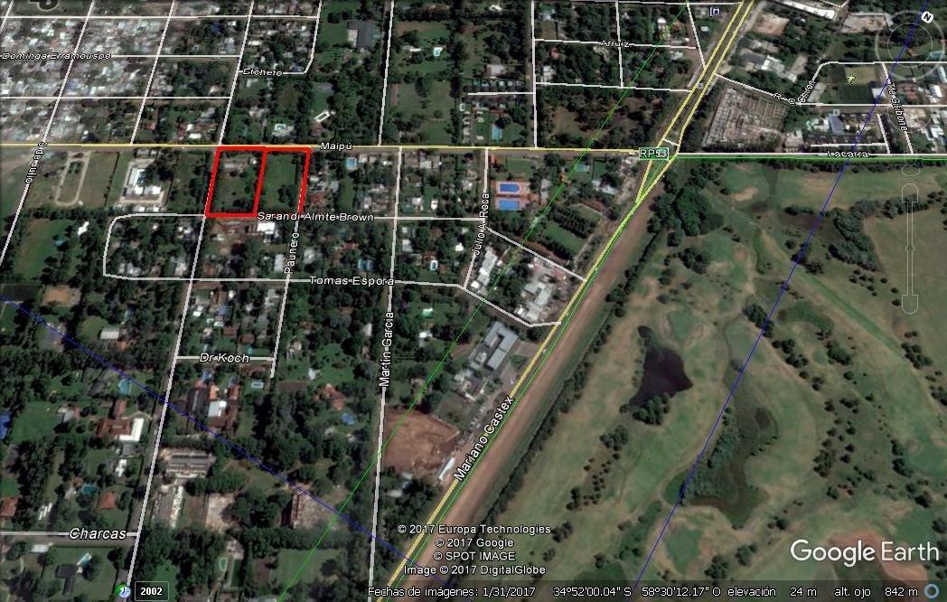 LOTES EN VENTA EN CANNING, ZONA CENTRICA .